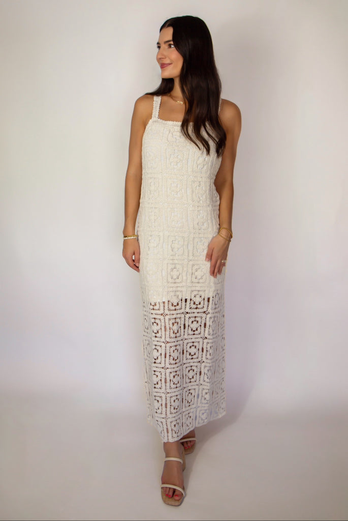 Lola Crochet Maxi Dress – harlow & poppy